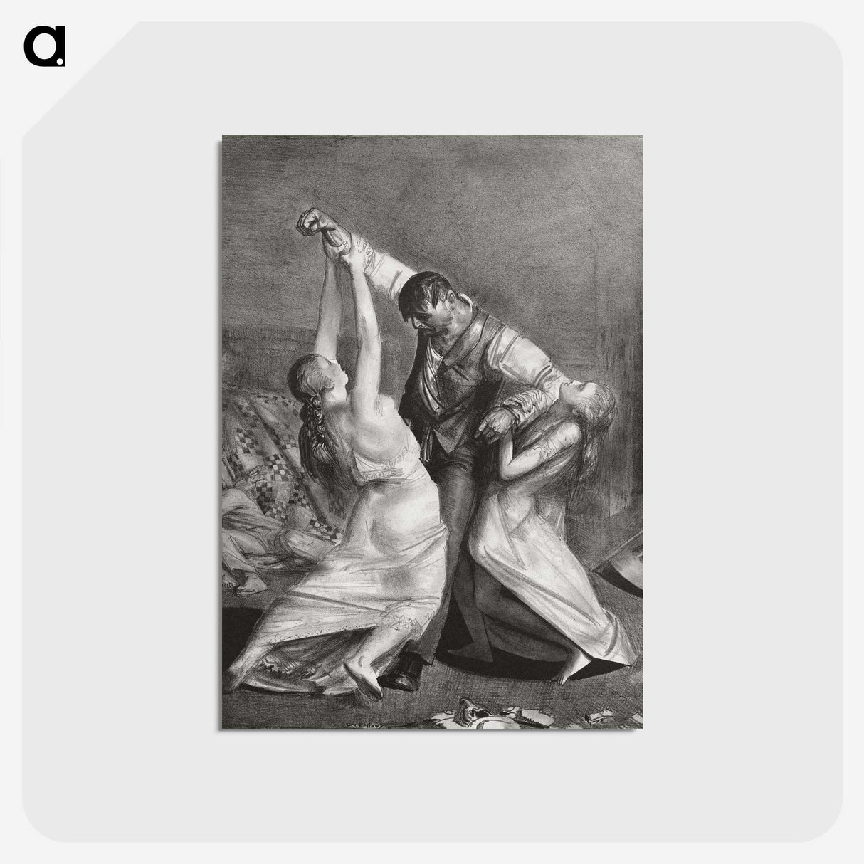 1-16_George-Bellows_postcard