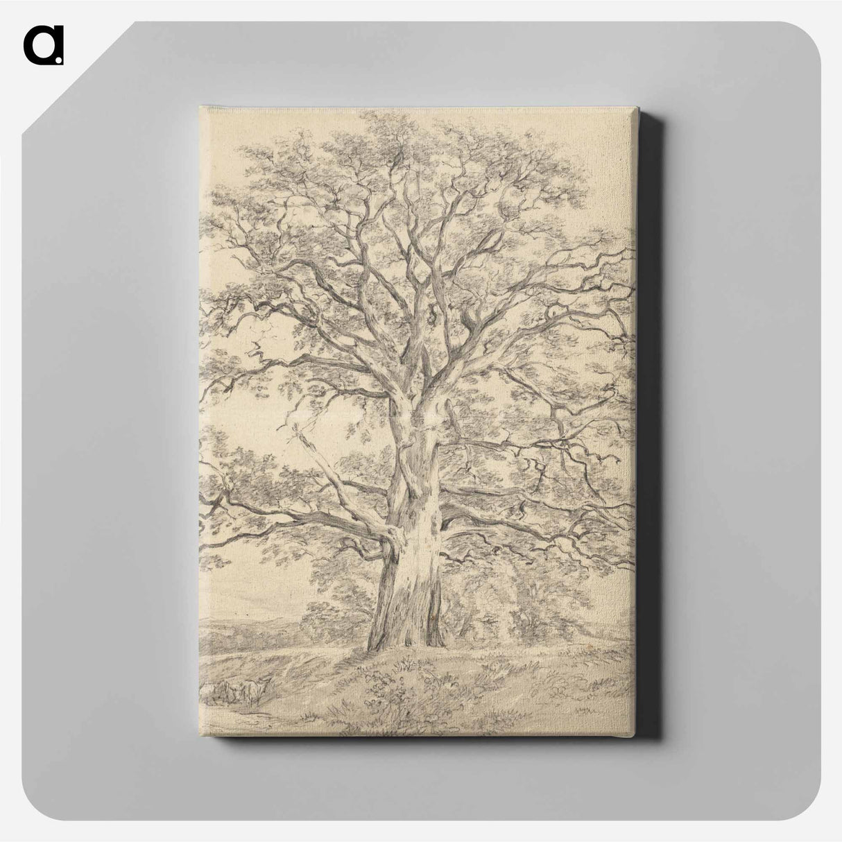 アートパネル-A Great Oak Tree
- ジョン コンスタブル Canvas.