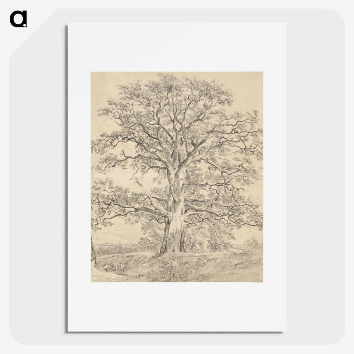 A Great Oak Tree
- ジョン コンスタブル Poster.