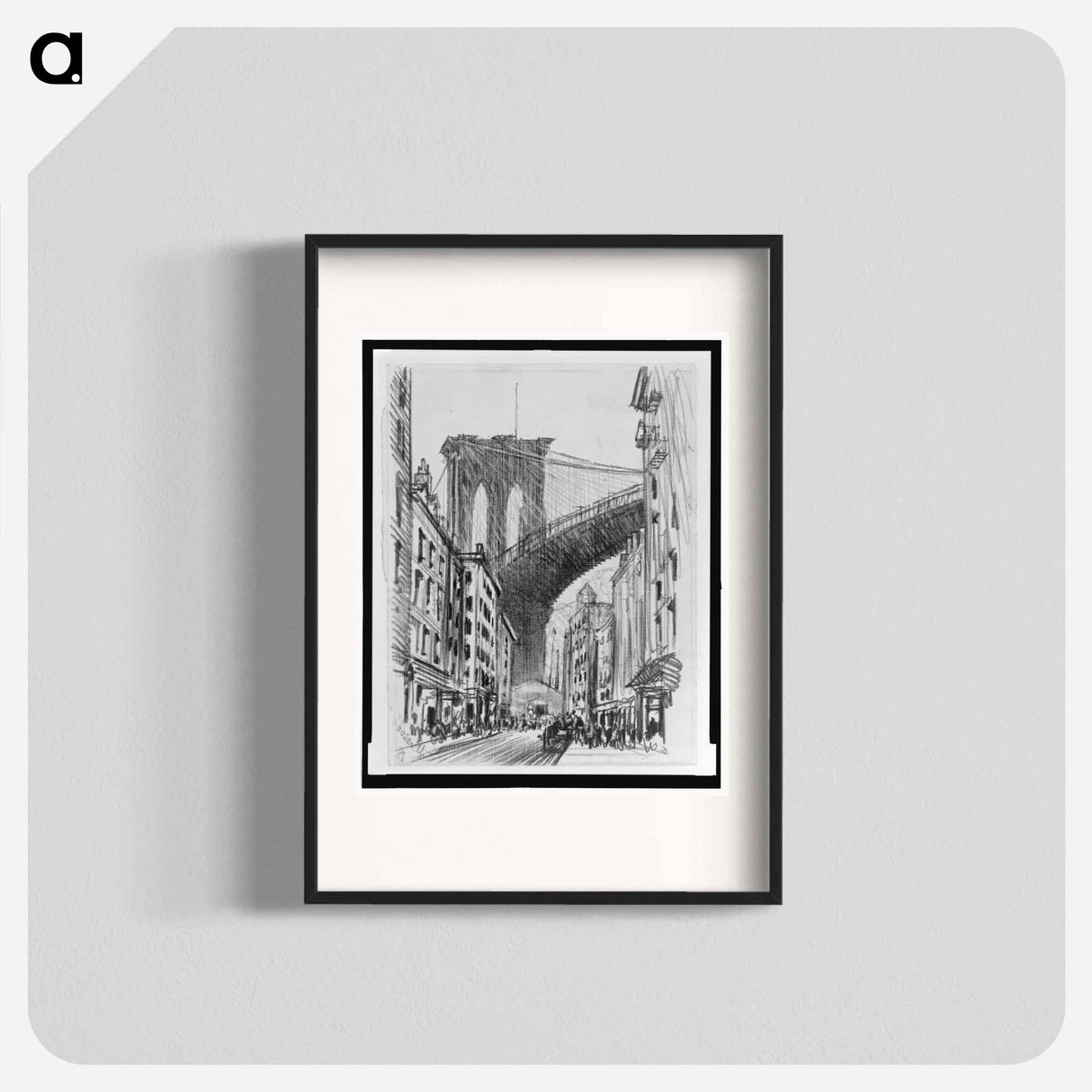 アートポスター-Brooklyn Bridge Tenements
- ジョセフ ペネル Poster.
