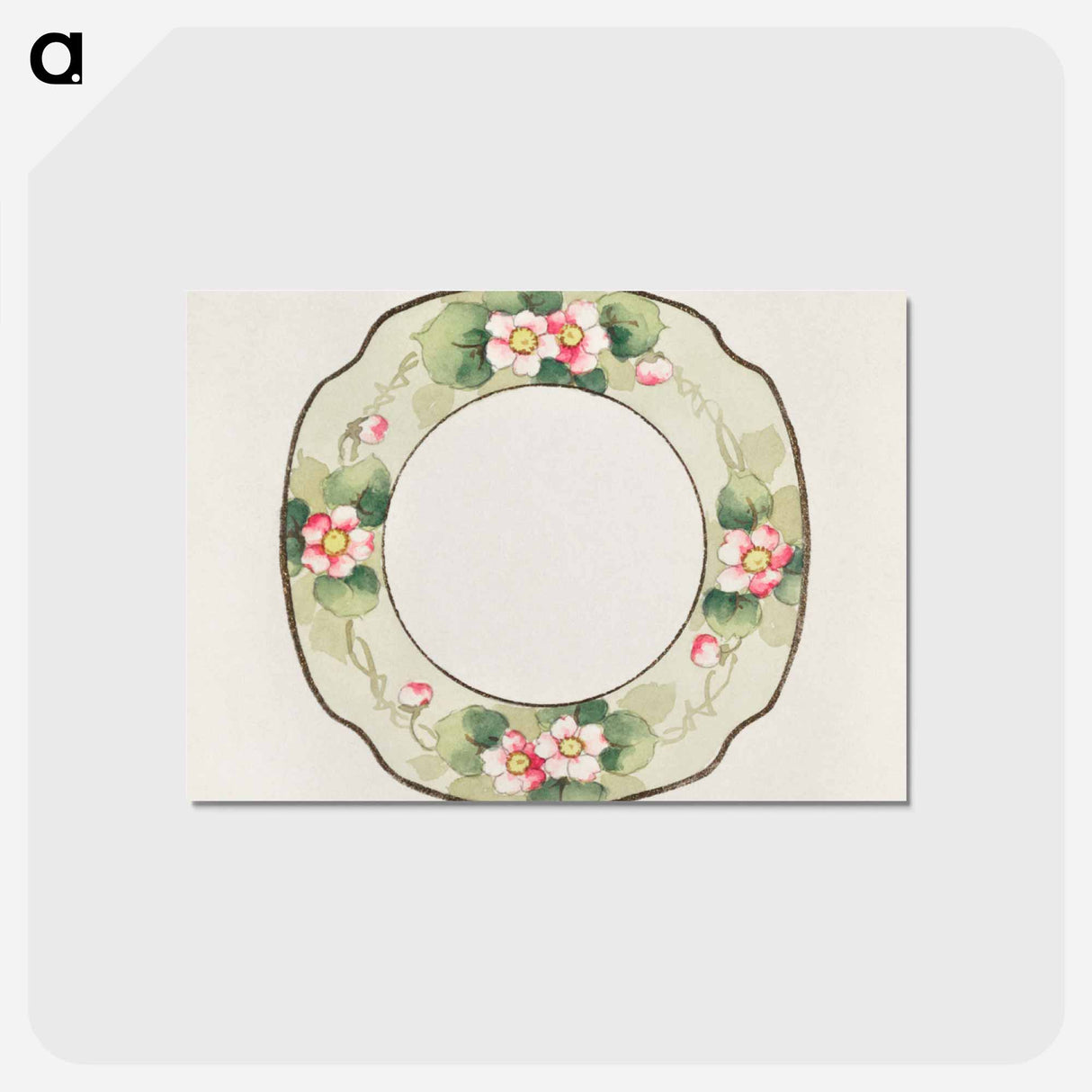 アートポストカード-Design for a Plate
- ノリタケ工場 Postcard.