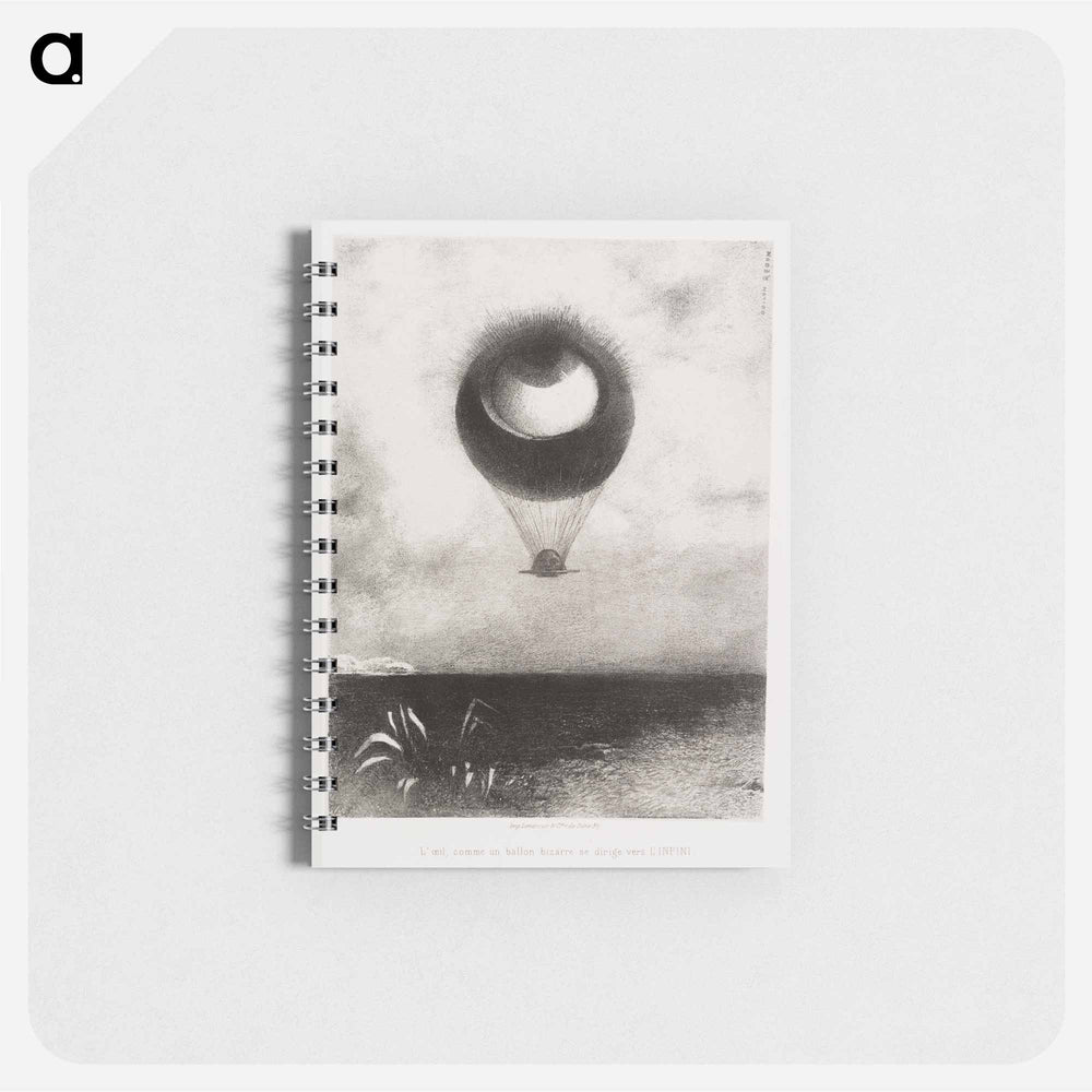 À Edgar Poe - オディロン ルドン Memo.