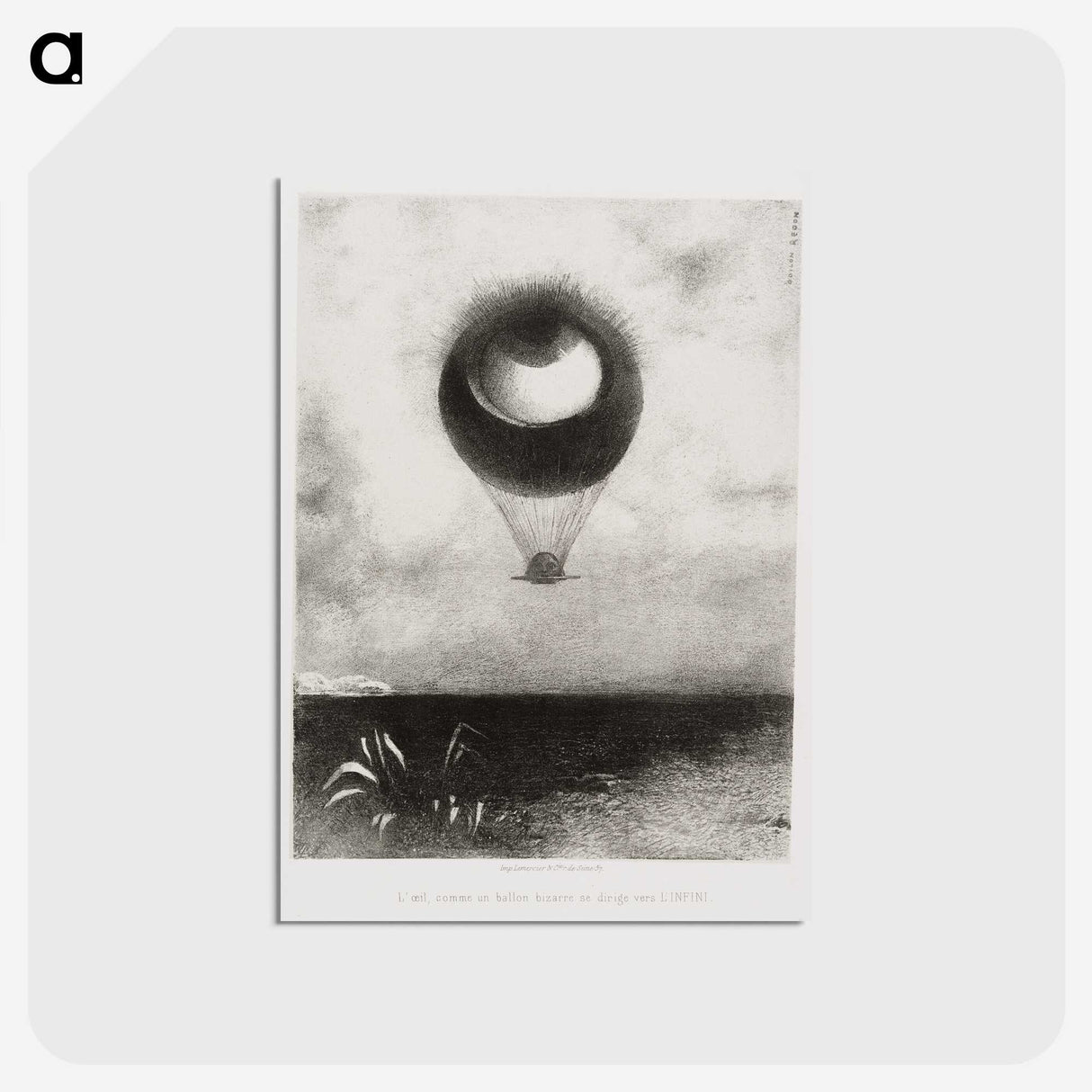 1-16_Odilon-Redon_postcard