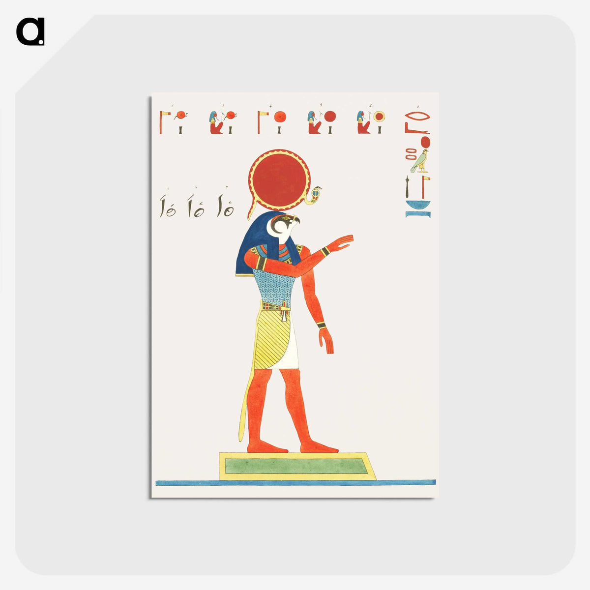 1-16_Pantheon-Egyptien_postcard