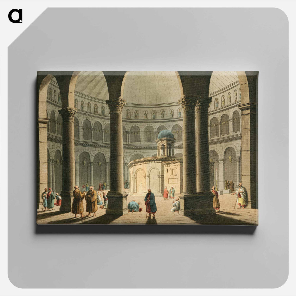 Church of the Holy Sepulchre - オスマン帝国領内の景色 Canvas.