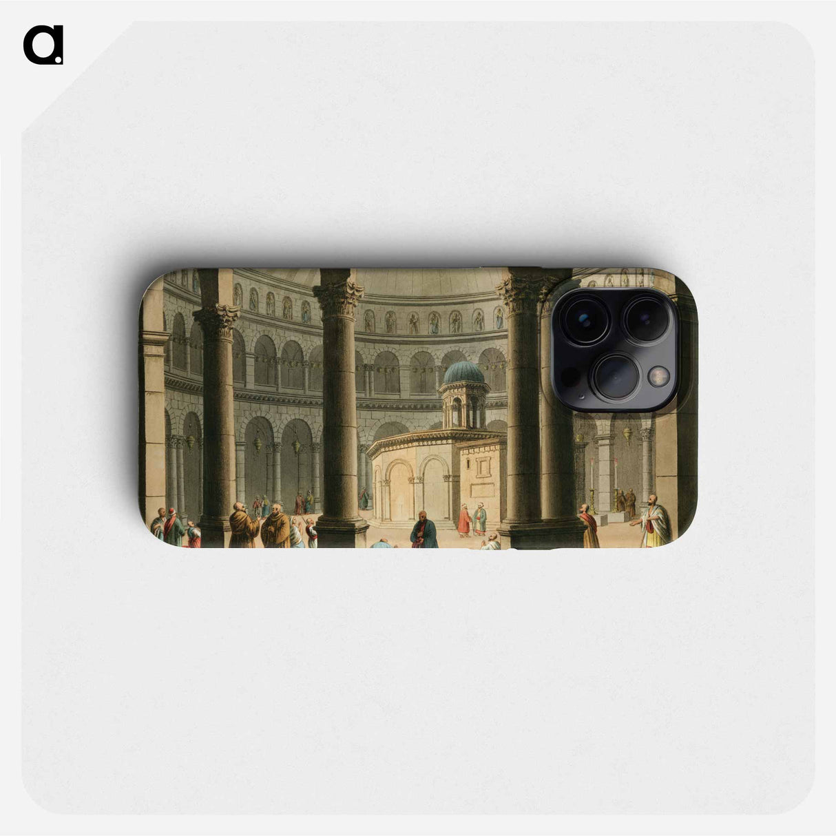 Church of the Holy Sepulchre - オスマン帝国領内の景色 Phone Case.