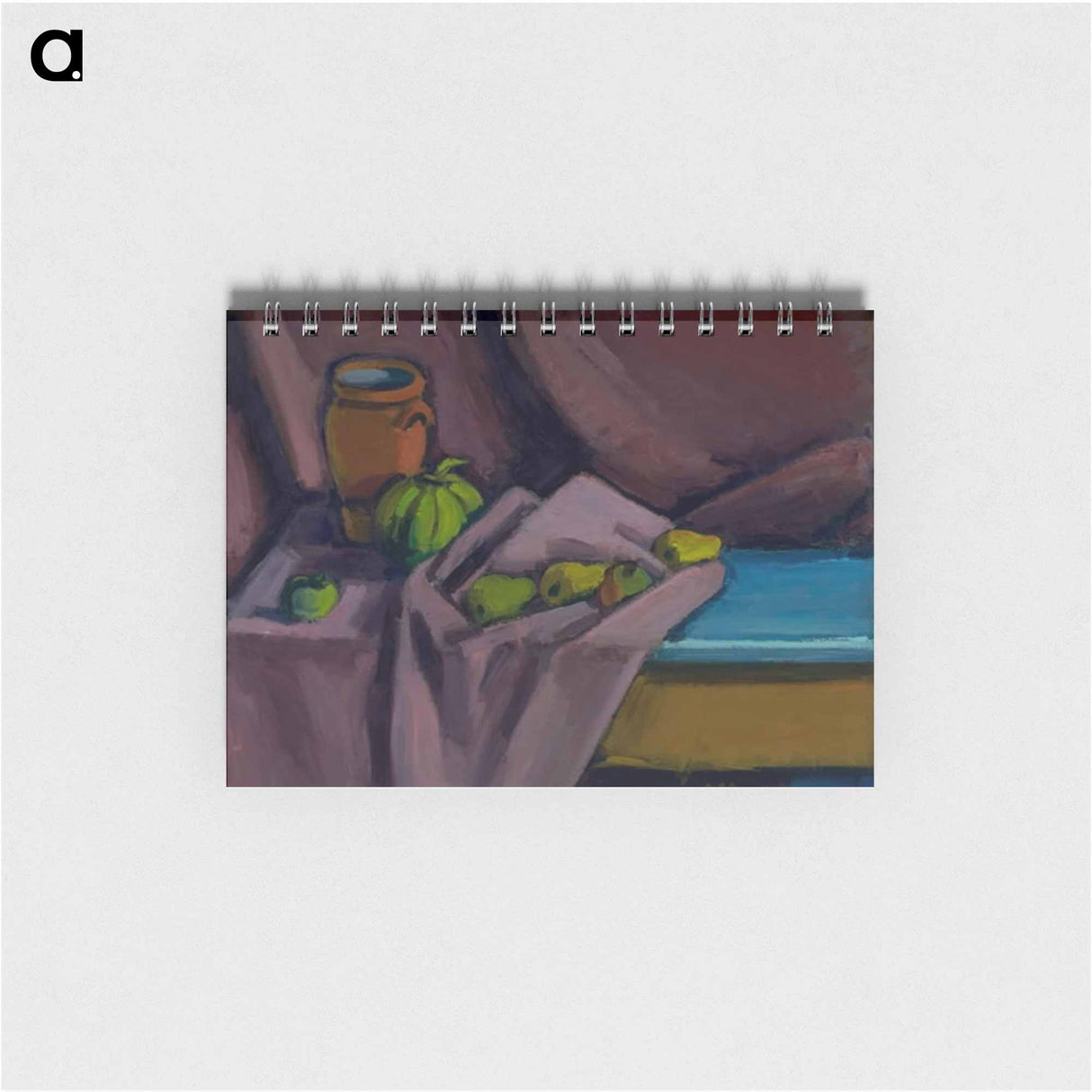 Still Life With a Jar and Fruits - ヴィルヘルム ルンドストローム Memo.