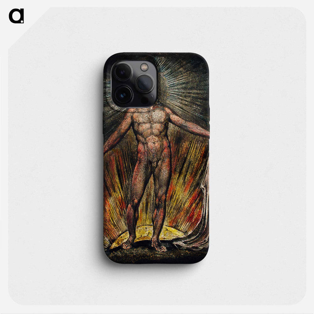 The robe of the promise illustration from Milton: a Poem, To Justify the Ways of God to Men - William Blake Phone Case.