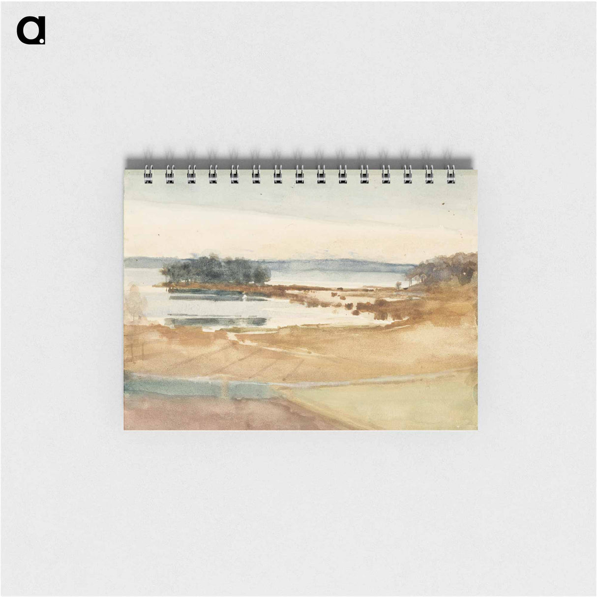 Seashore, brown sand - アルバート エーデルフェルト Memo.