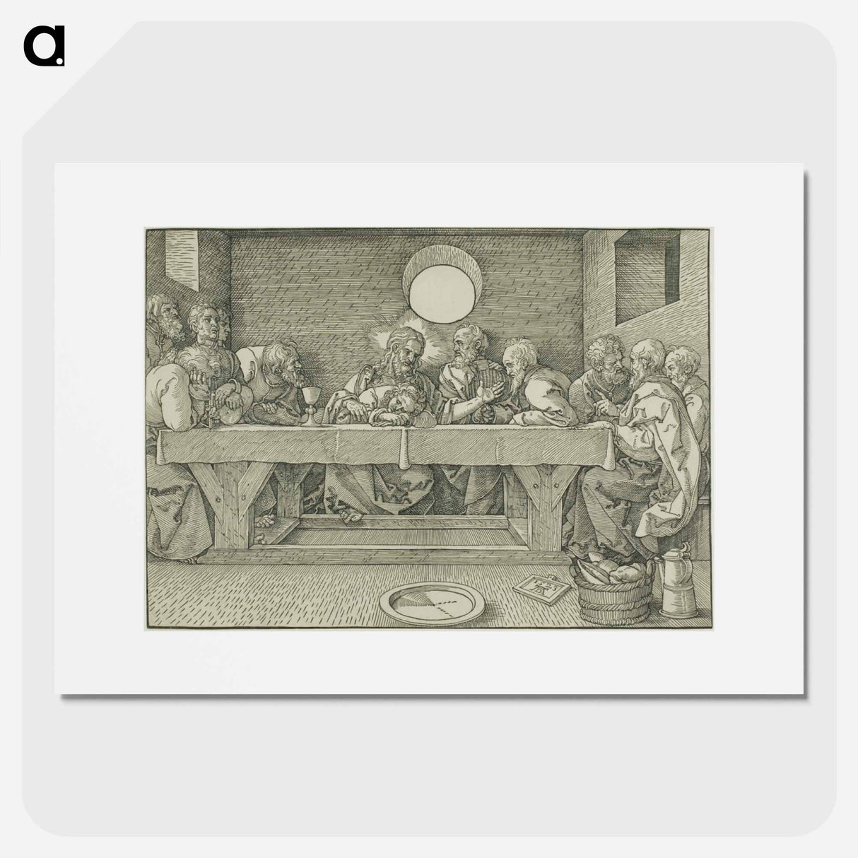 The Last Supper - アルブレヒト デューラー Poster.