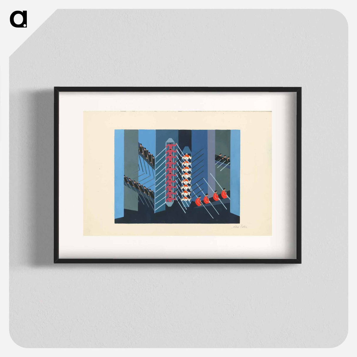 Maquettes de théatre i.-xv. - アレクサンドラ エクスター Poster.