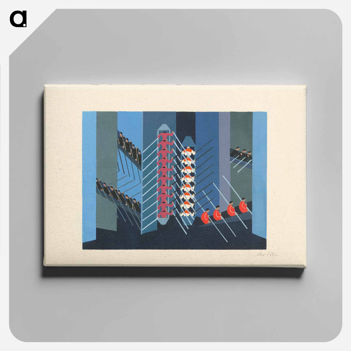 Maquettes de théatre i.-xv. - アレクサンドラ エクスター Canvas.