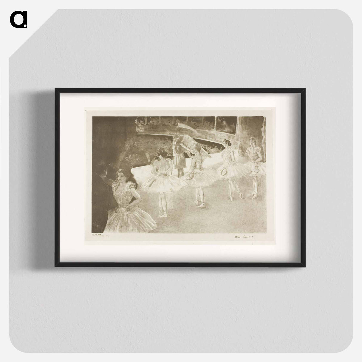 Calendar for 1903 - アレクサンドル ルノア Poster.