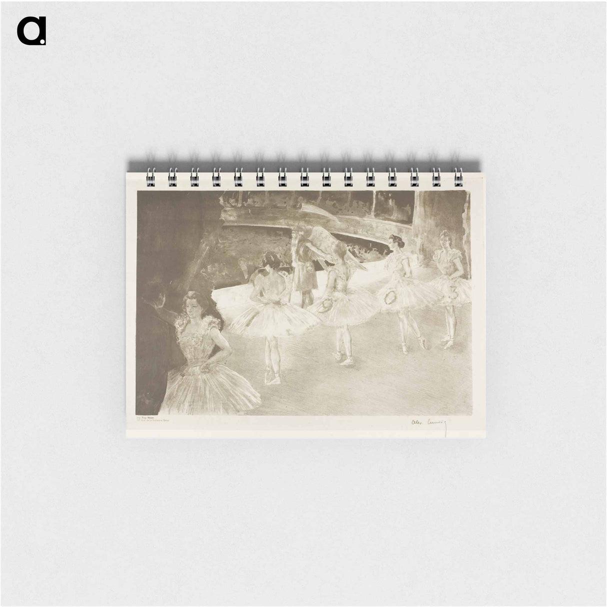アートメモ帳-Calendar for 1903 - アレクサンドル ルノア Memo.