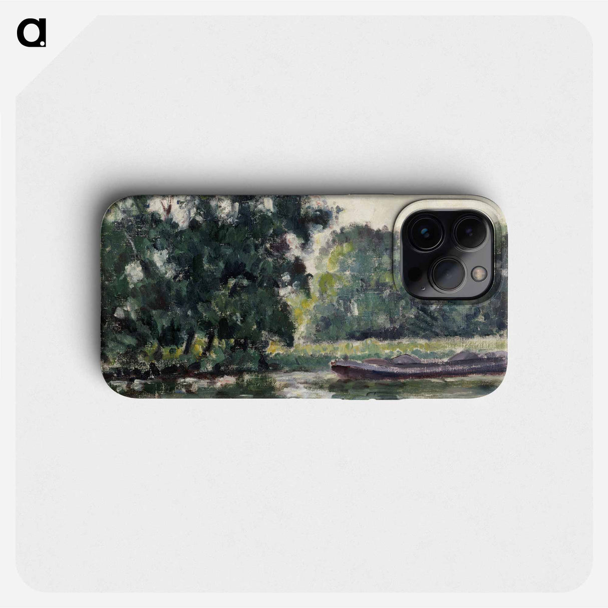 Richmond, a river landscape - アルフレッド ウィリアム フィンチ Phone Case.