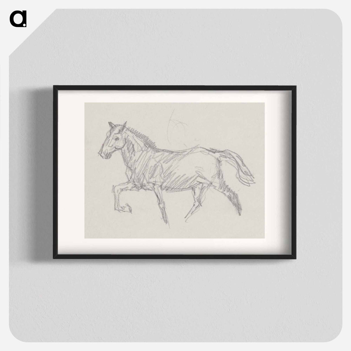 Sketchbook 6 horse - アーノルド ピーター ワイズ クビンチャン Poster.