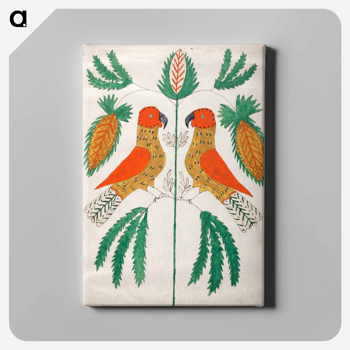 アートパネル-Parrots Facing Each Other
- バーンズ・コレクション Canvas.