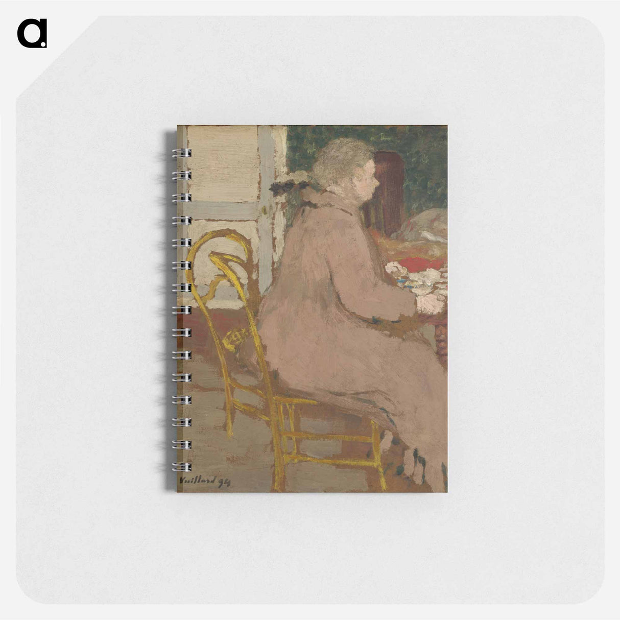 アートメモ帳-Breakfast - エドゥアール ヴュイヤール Memo.