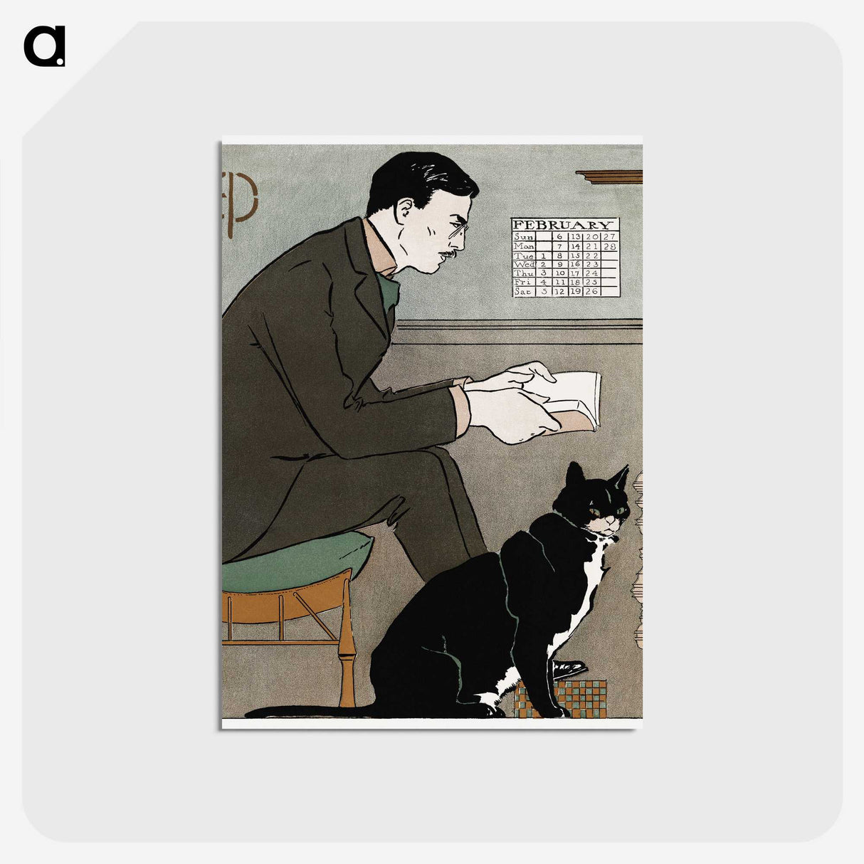 1-17_Edward-Penfield_postcard