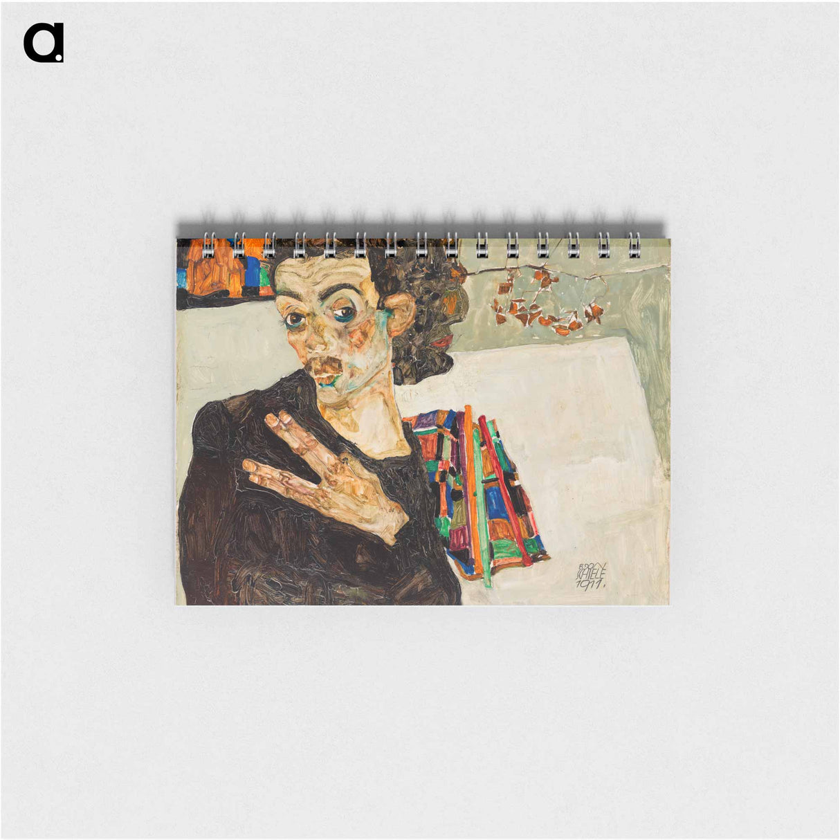 Selbstbildnis - エゴン シーレ Memo.