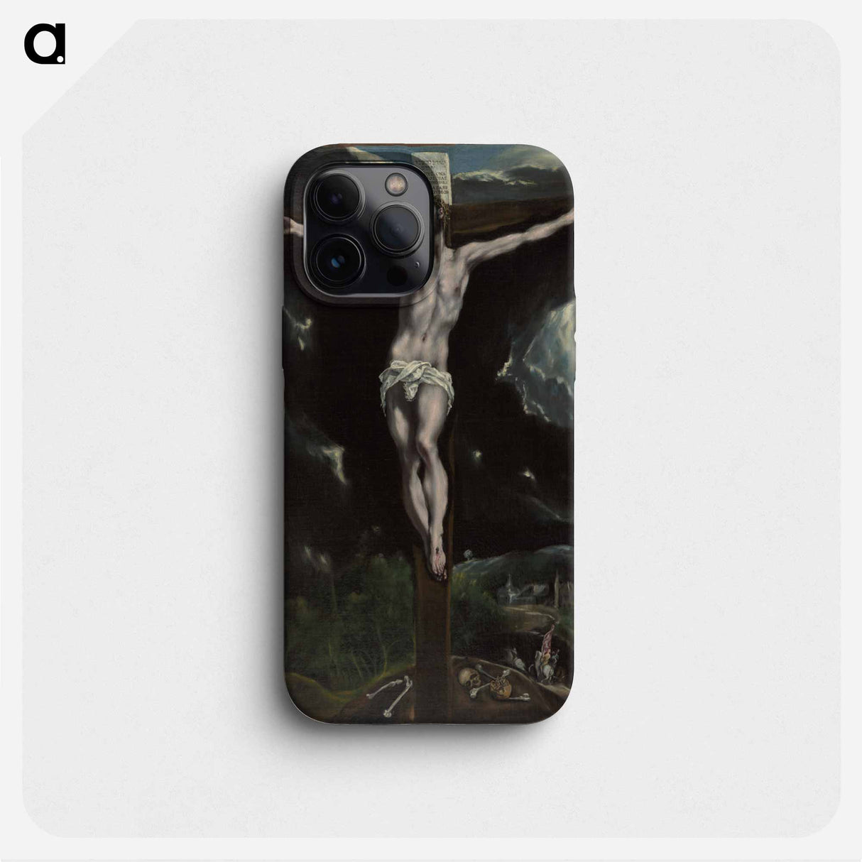 Christ on the Cross - エル グレコ Phone Case.