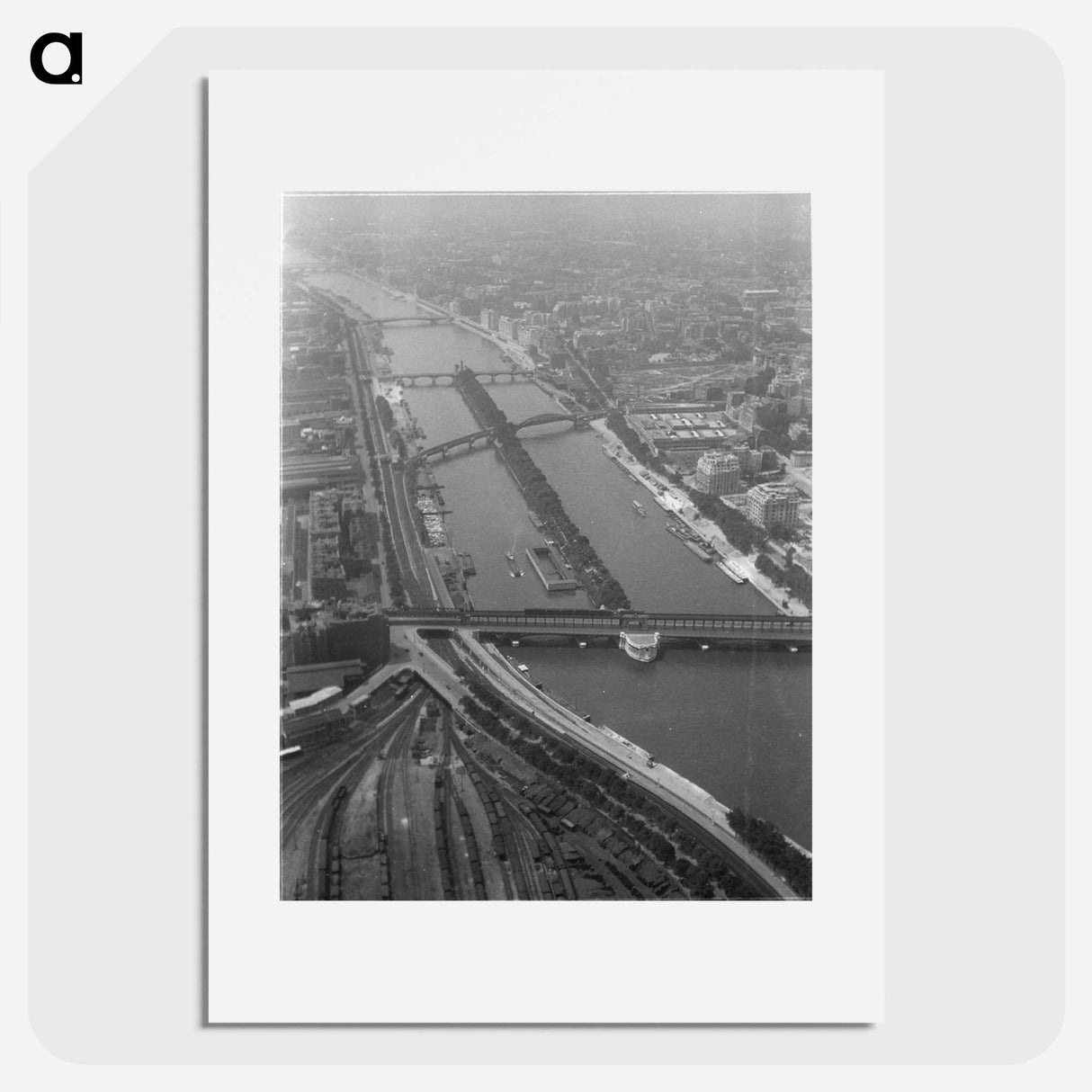 Paris, France - エリック リー ジョンソン Poster.