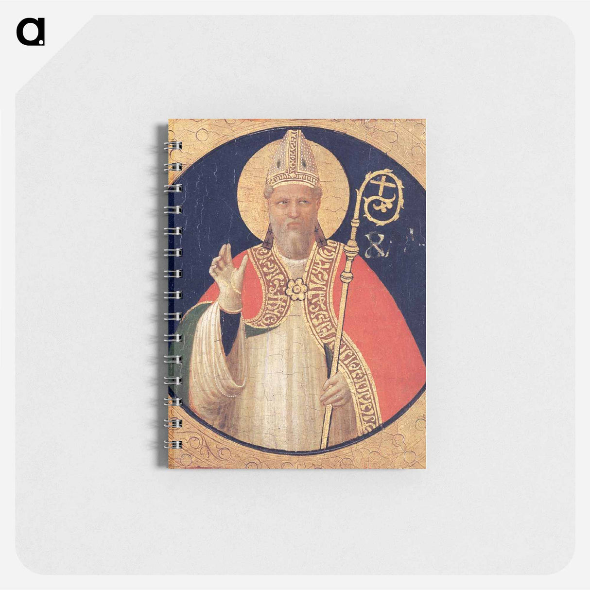 アートメモ帳-A Bishop Saint - フラ アンジェリコ Memo.