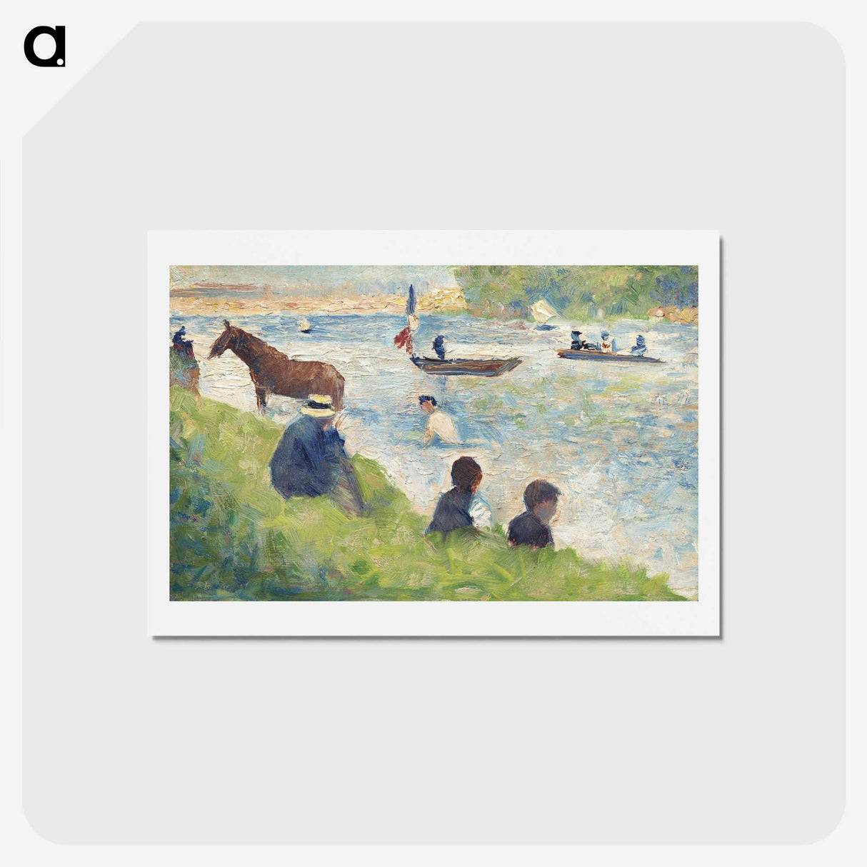 1-17_Georges-Seurat_hagaki