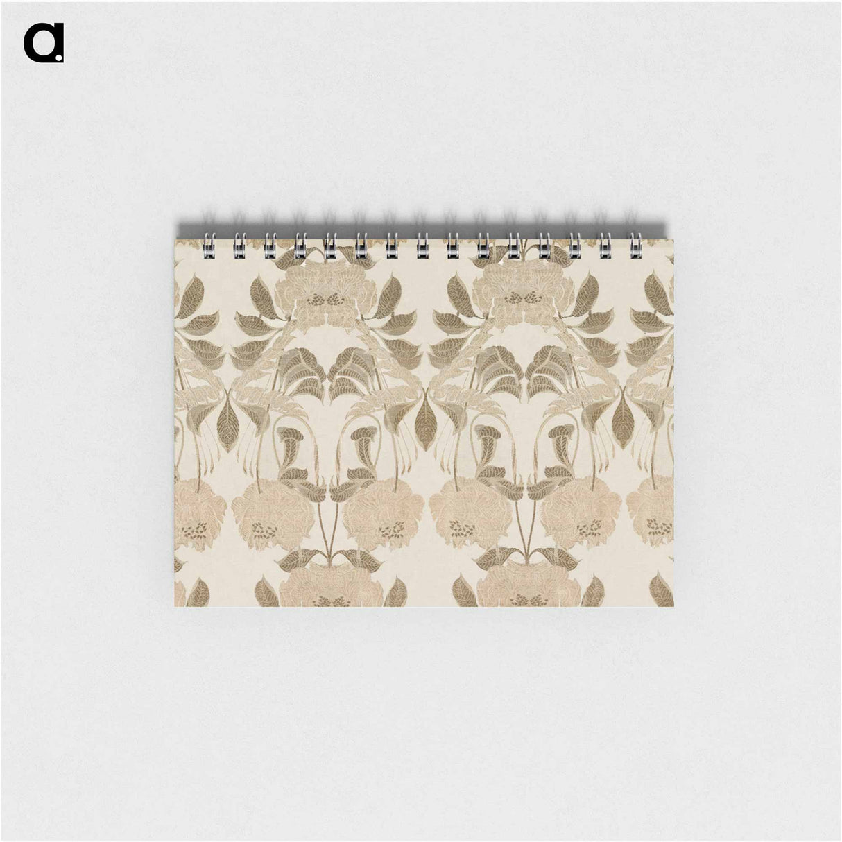 Silk with Art Nouveau Design - ジョルジュ ド フィール Memo.