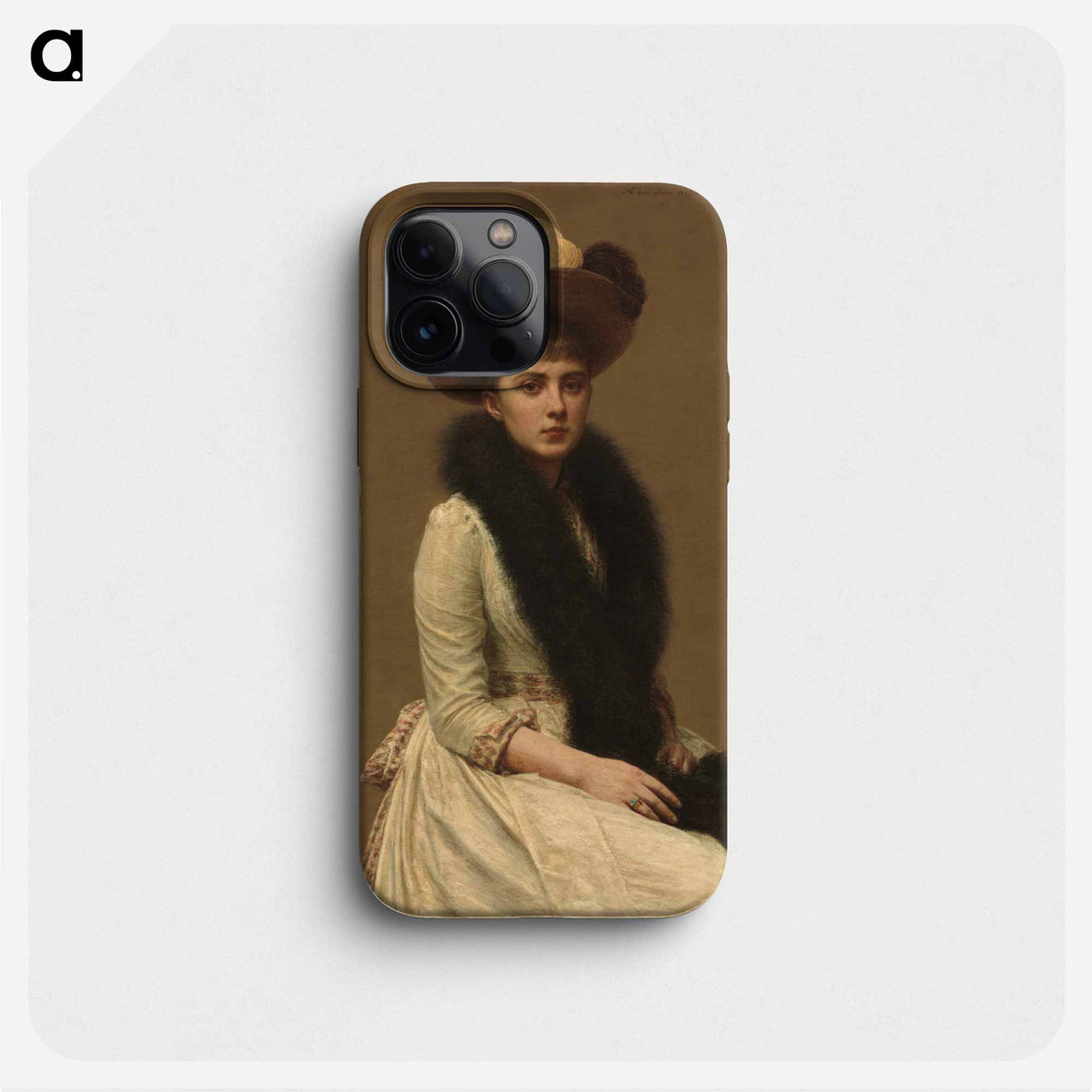 Portrait of Sonia - アンリ ファンタン ラトゥール Phone Case.