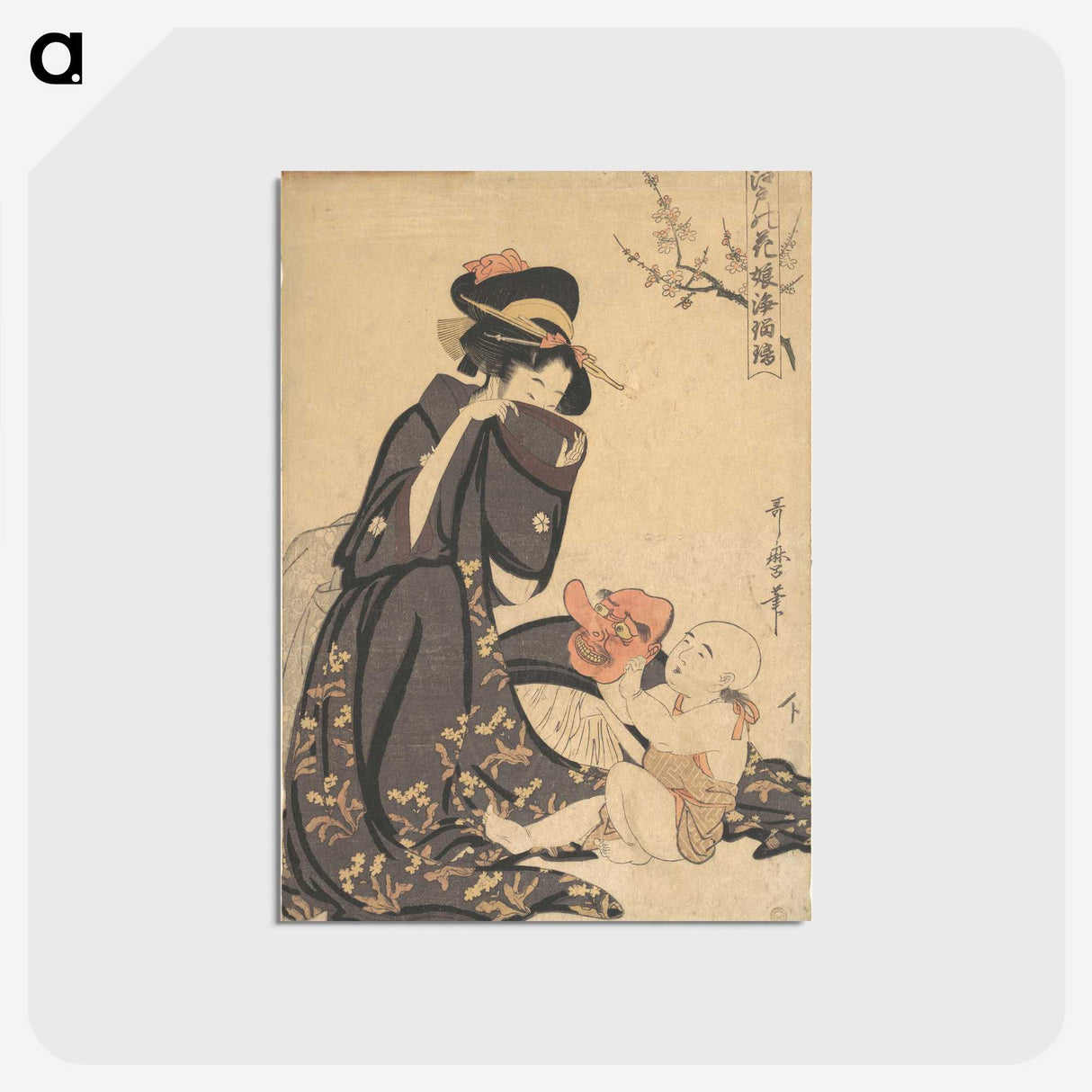 1-17_Kitagawa-Utamaro_postcard