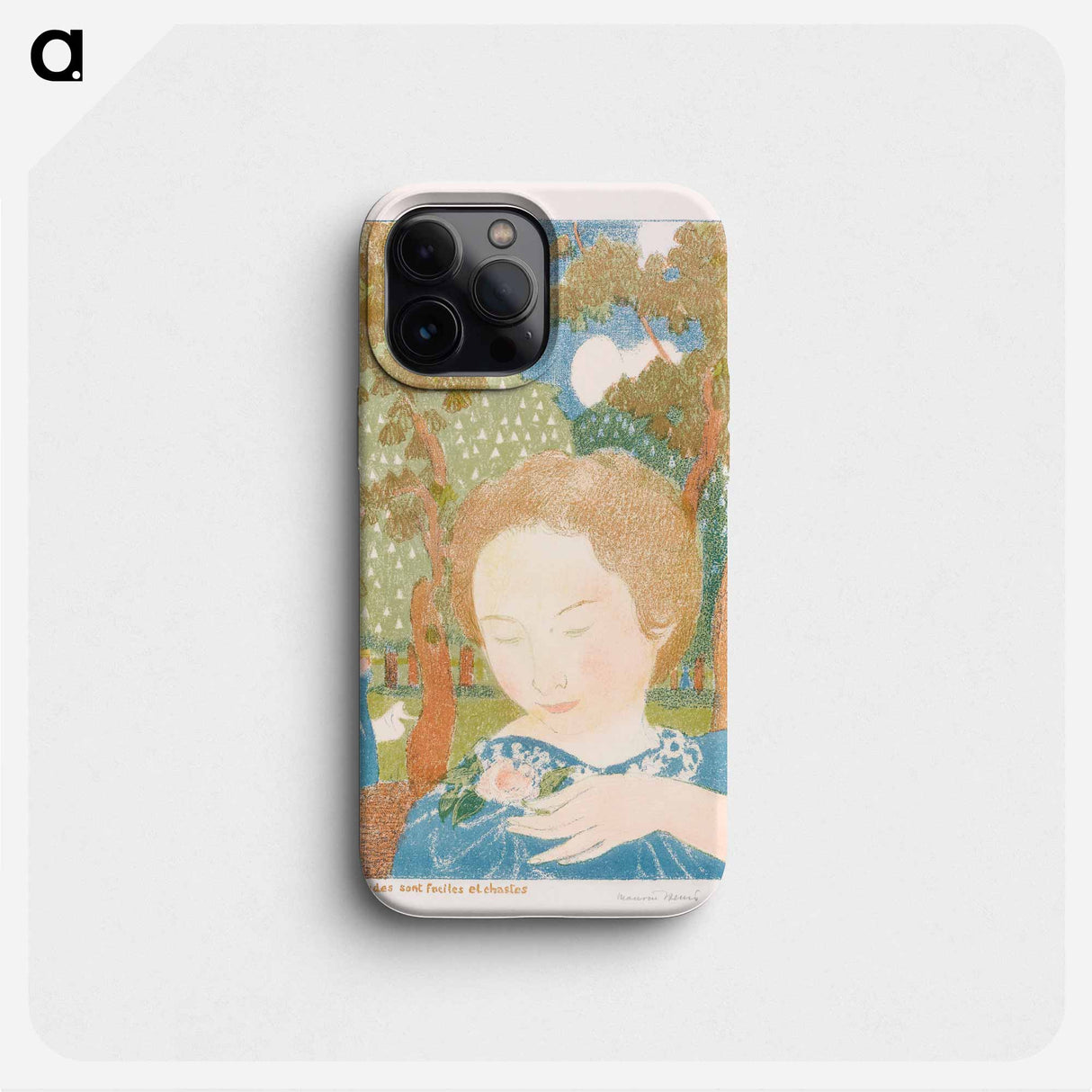 Attitudes are Easy and Chaste - Maurice Denis Phone Case.