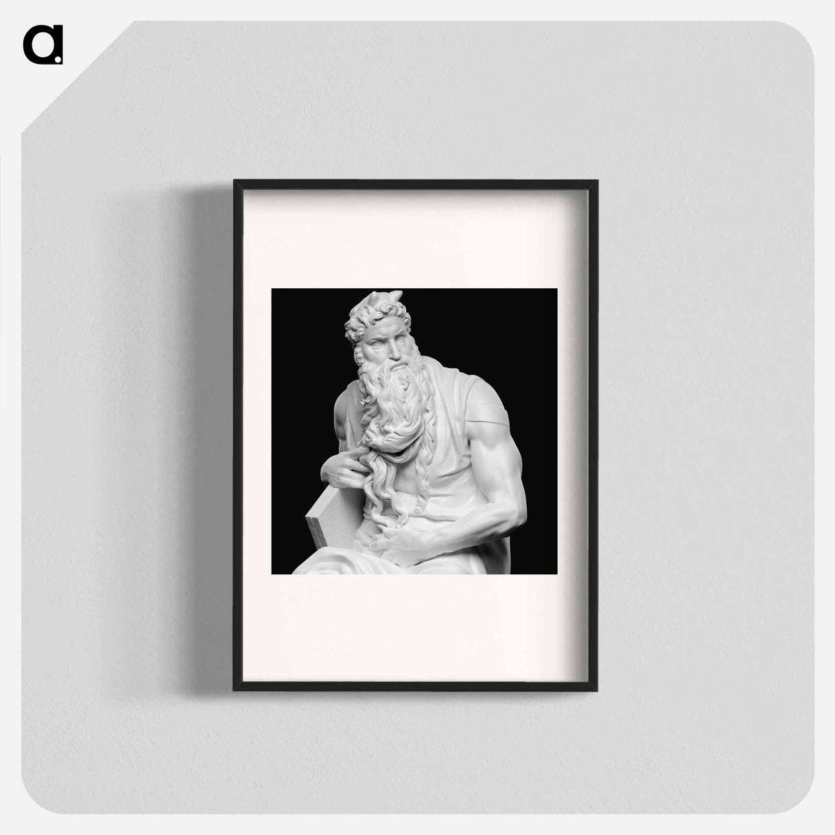 Moses - Michelangelo Buonarroti Poster.