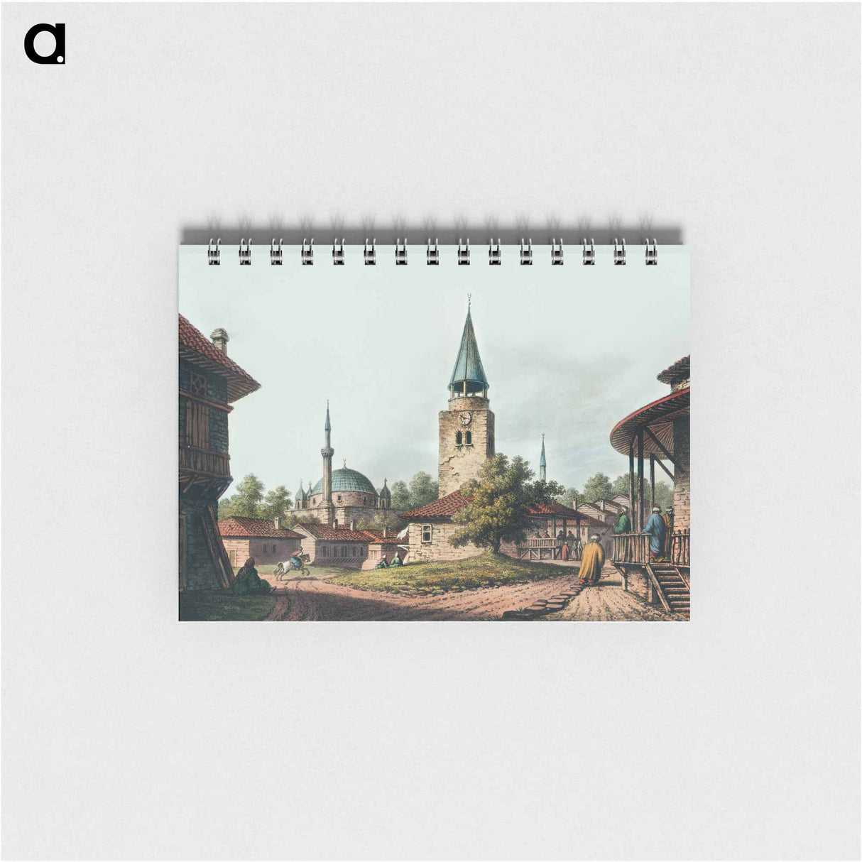 Kaskerat from Views in the Ottoman Dominions, in Europe, in Asia, and some of the Mediterranean islands - オスマン帝国領内の景色 Memo.