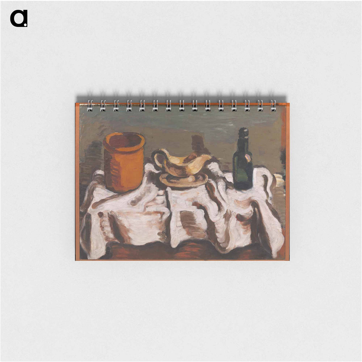 Still Life with a Jar, a Sauceboat and a Bottle - ヴィルヘルム ルンドストローム Memo.