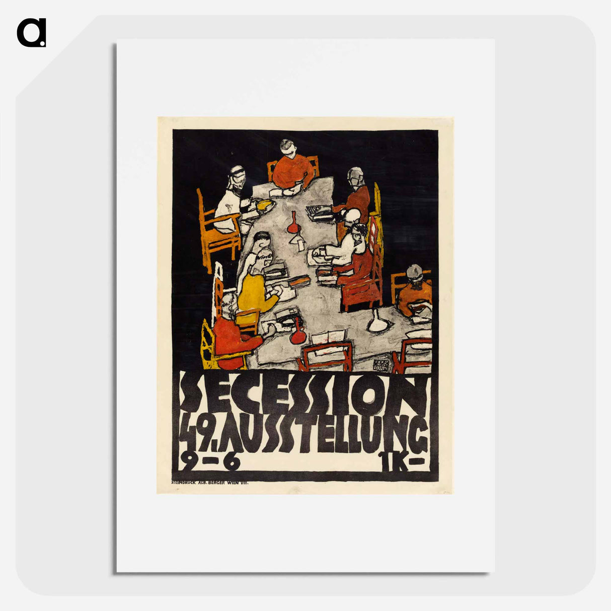 アートポスター-49th Secession Exhibition
- ウィーン博物館 Poster.