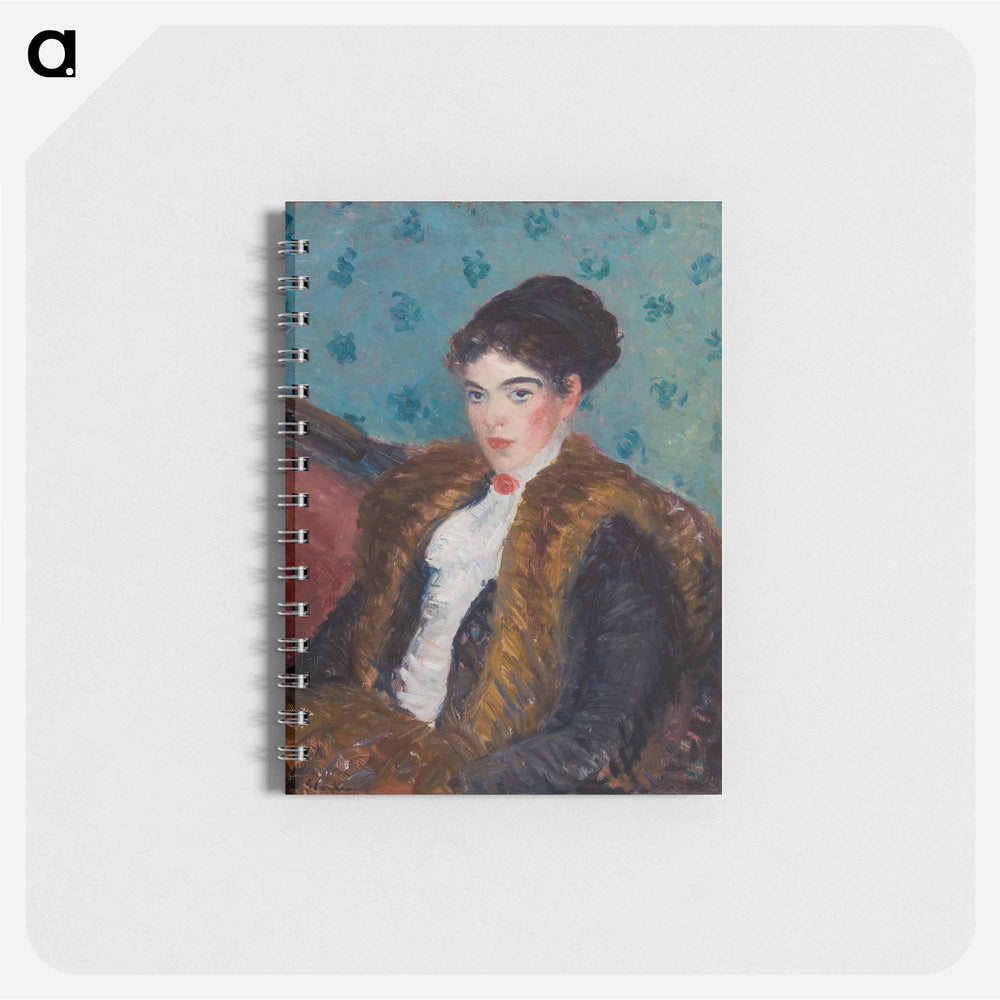Girl with Fox Furs - ウィリアム ジェームス グラッケンズ Memo.