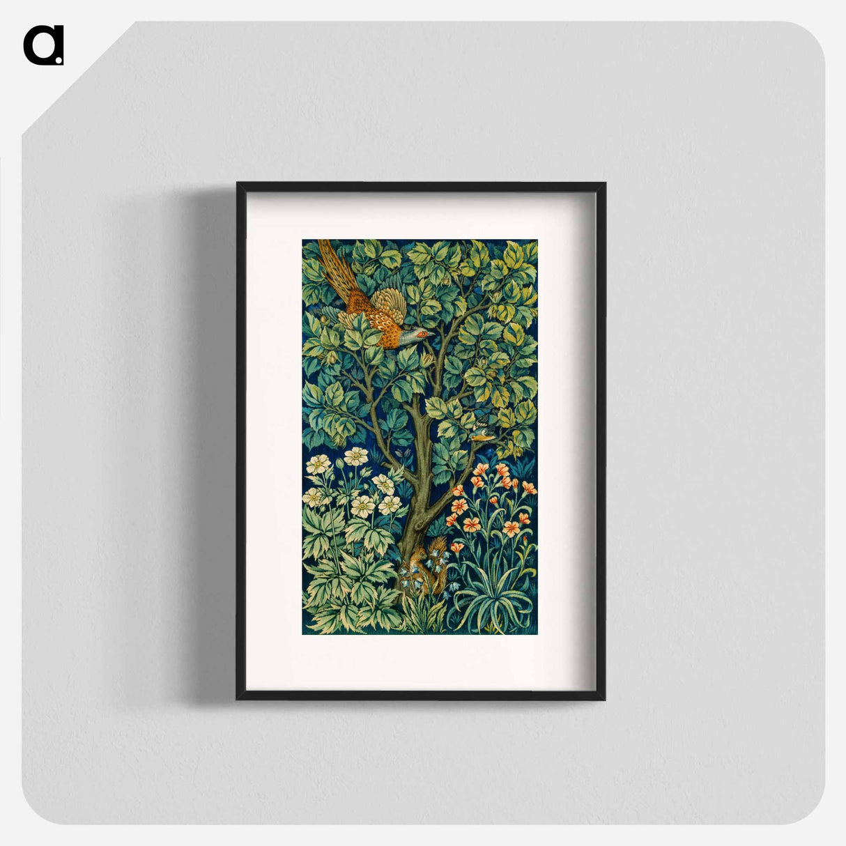 アートポスター-Cock Pheasant - ウィリアム モリス Poster.