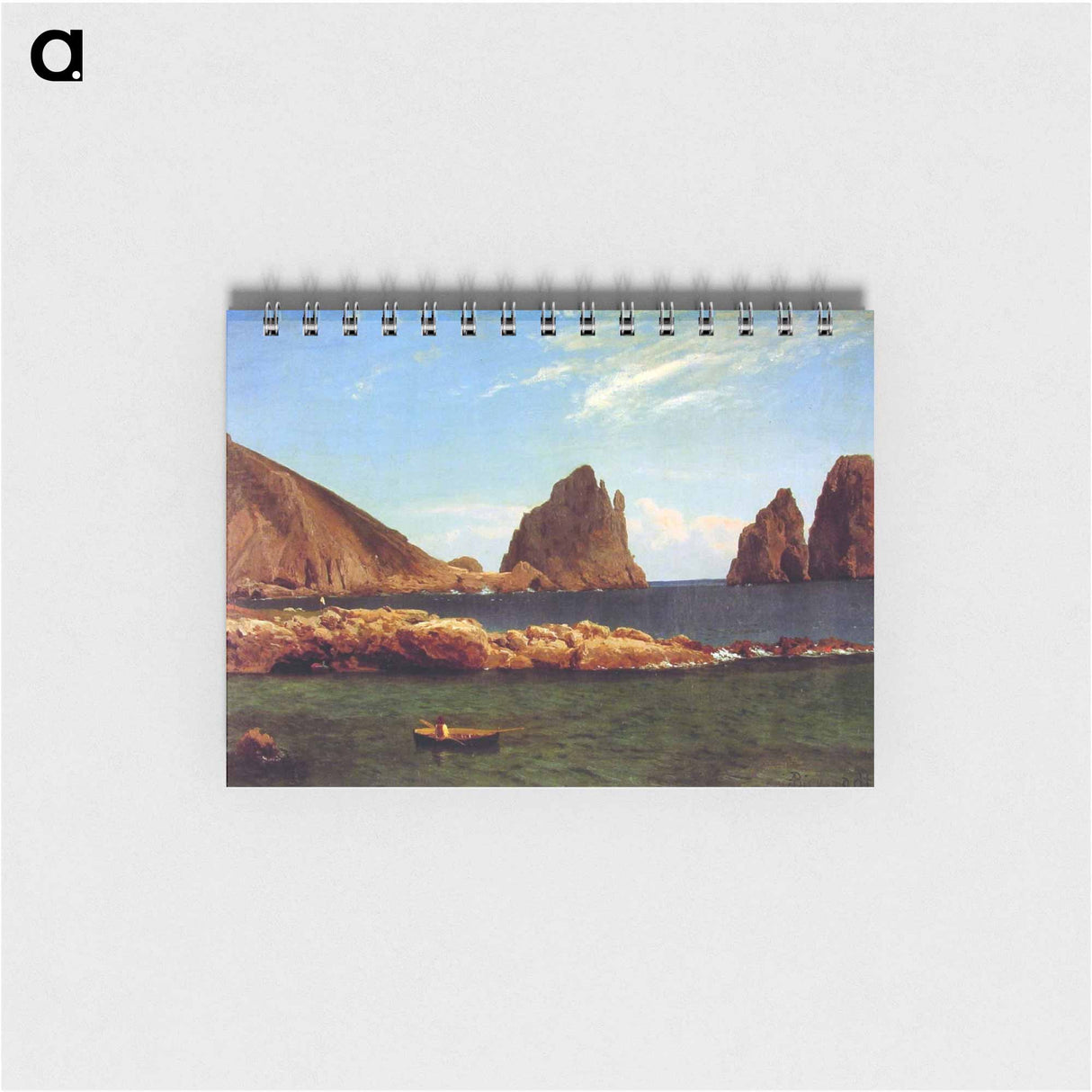 アートメモ帳-Capri - アルバート ビアスタット Memo.