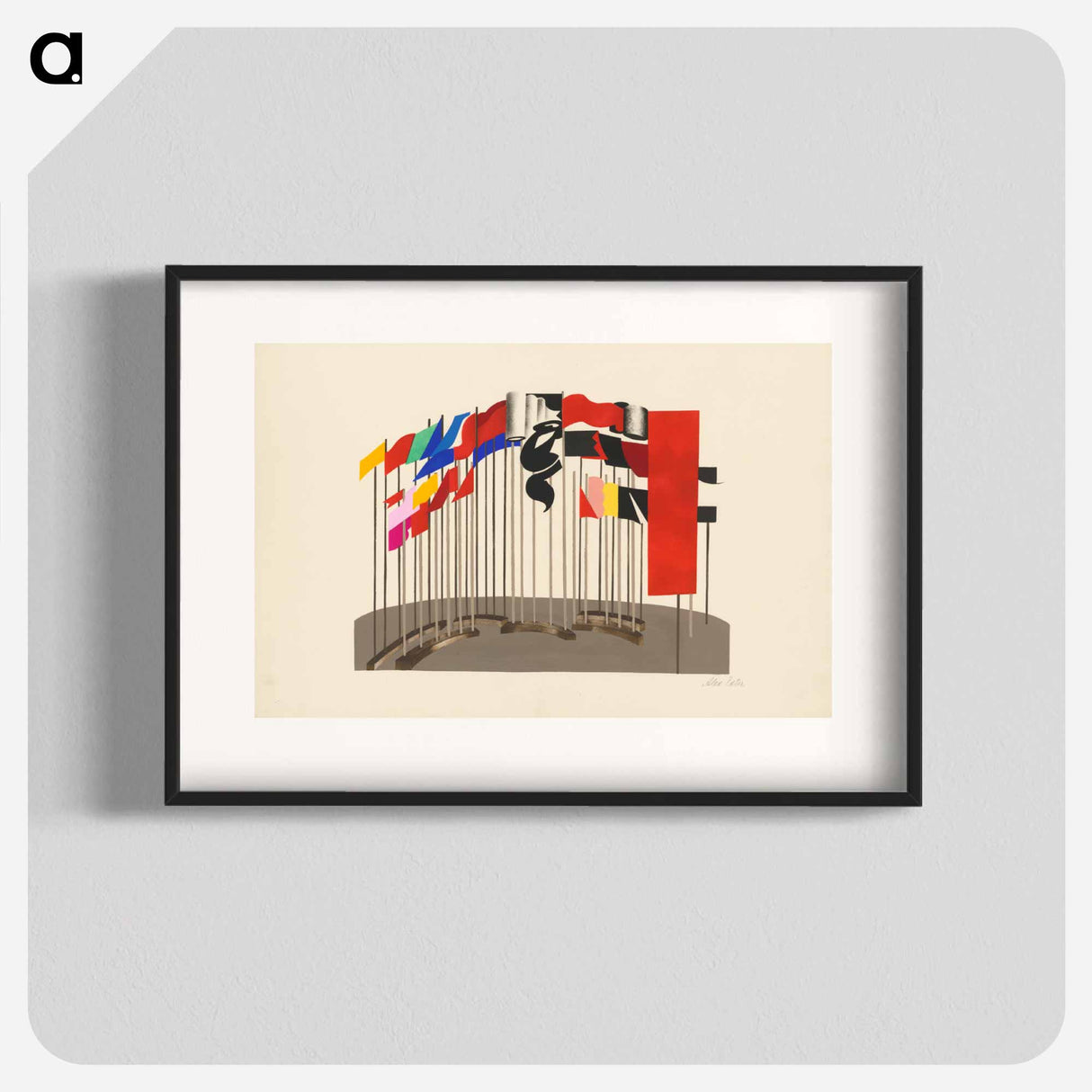 Maquettes de théatre i.-xv. - アレクサンドラ エクスター Poster.