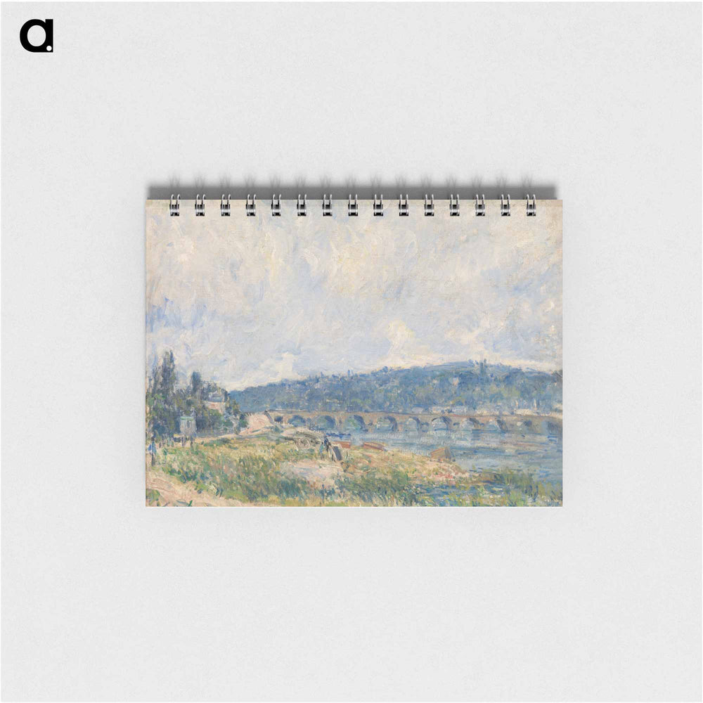 Sevres Bridge (Le Pont de Sevres) - アルフレッド シスレー Memo.