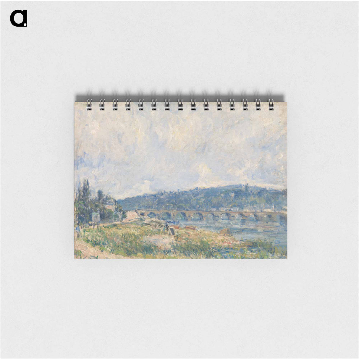 Sevres Bridge (Le Pont de Sevres) - アルフレッド シスレー Memo.