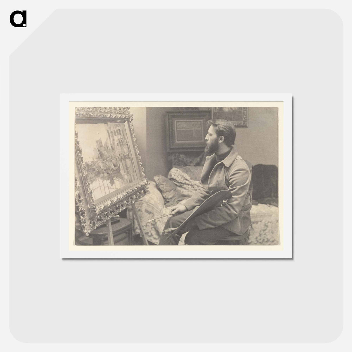 アートポストカード-Frank Simon Herrmann - アルフレッド スティーグリッツ Postcard.