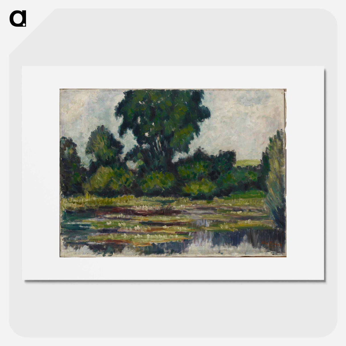 Lumpeita - アルフレッド ウィリアム フィンチ Poster.