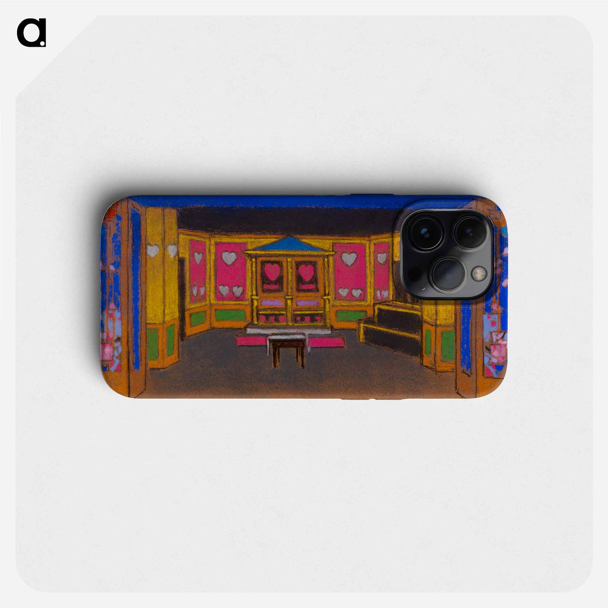 The Court of Hearts - Alice in Wonderland Phone Case.