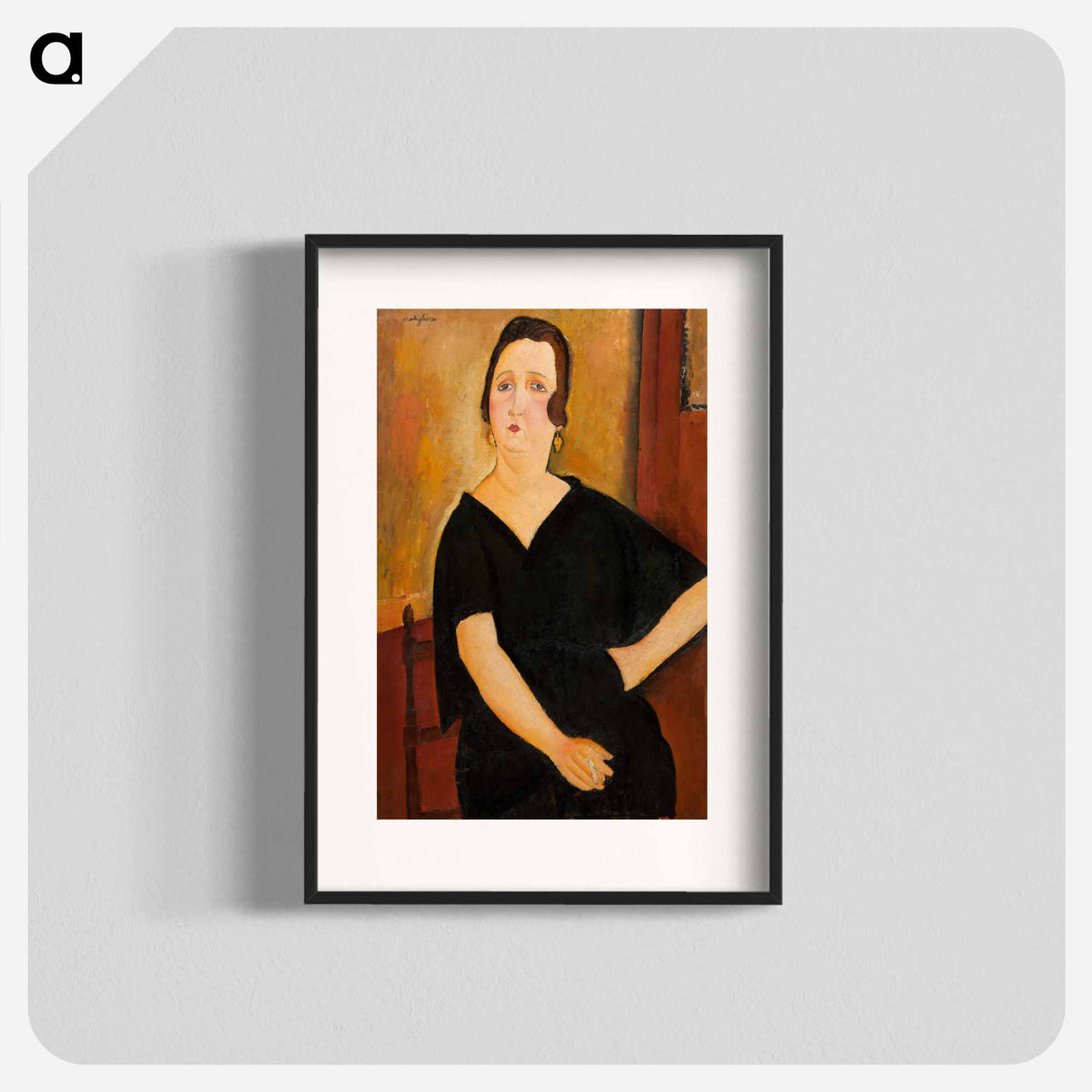 Madame Amédée - アメデオ モディリアーニ Poster.