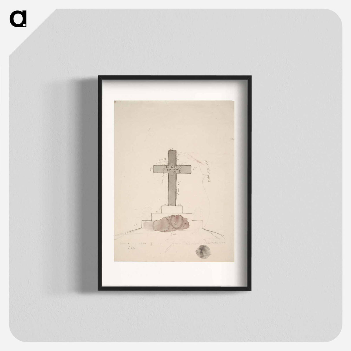 Luonnos hautarististä - アンダース エクマン Poster.