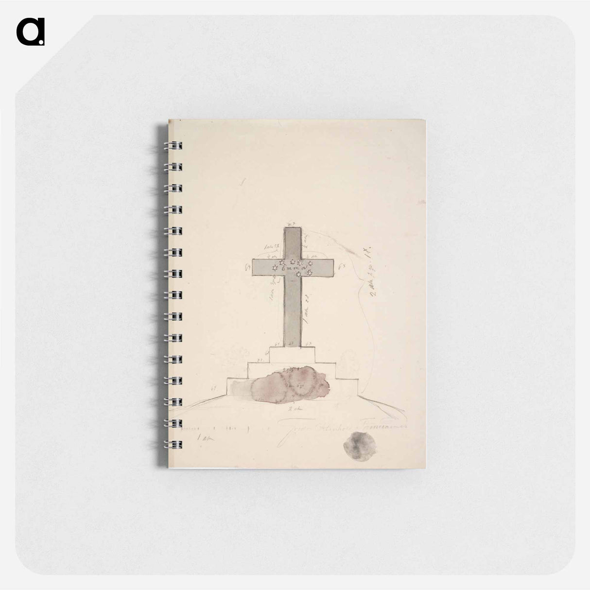 Luonnos hautarististä - アンダース エクマン Memo.