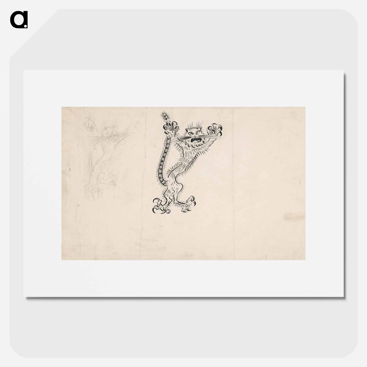 Raging tomcat - アーノルド ピーター ワイズ クビンチャン Poster.