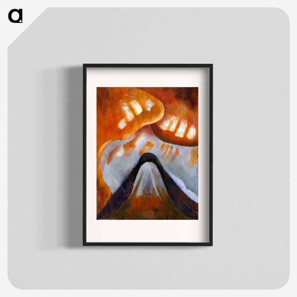 Mountain and Sky - アーサー ダヴ Poster.